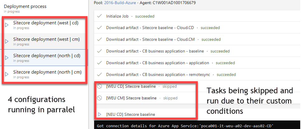 Azure DevOps parallel tasks