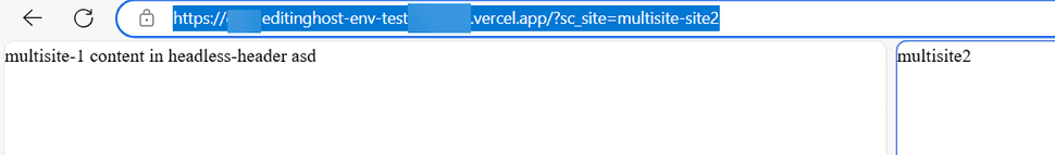 multisite with querystring